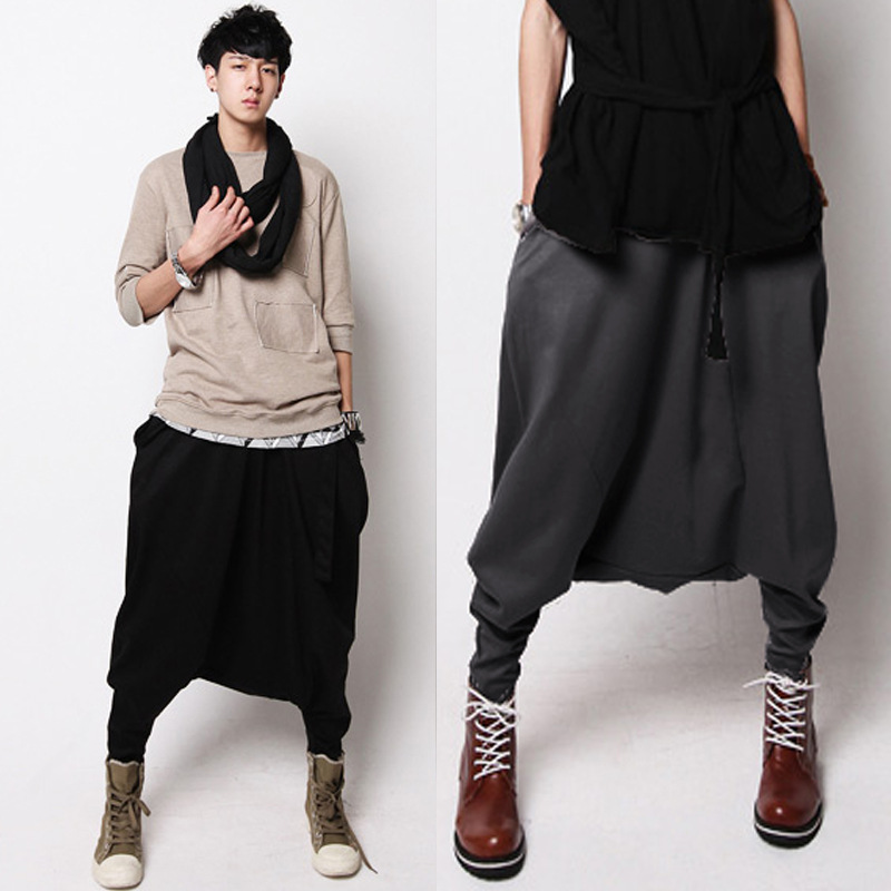 Wholesale-2016 new fashion men's pants Haren personality flying tide men's Casual Pants Slacks Pants