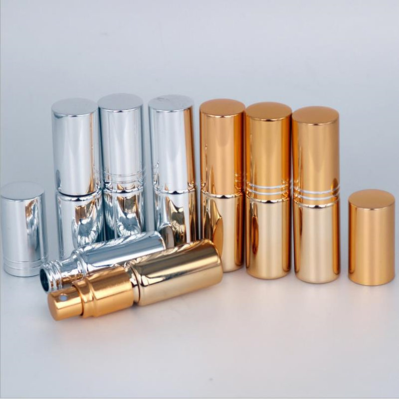 5ml UV Coating Travel Glass Perfume Bottles Gold & Silver Alumite Sprayer Sample Bottles Wholesale fast shipping F20171912
5ml UV Coating Travel Glass Perfume Bottles Gold & Silver Alumite Sprayer Sample Bottles Wholesale fast shipping F20171912