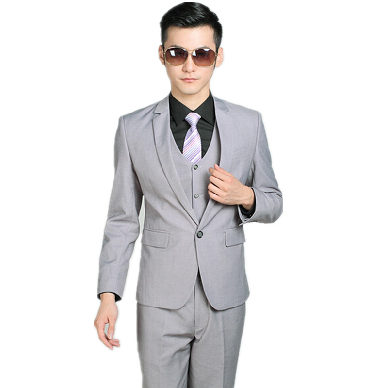 (jacket + pants + vest) three-piece men groom suit elegant fashion show thin man suit a grain of buckle ball gown pure color, Blue
(jacket + pants + vest) three-piece men groom suit elegant fashion show thin man suit a grain of buckle ball gown pure color, Blue