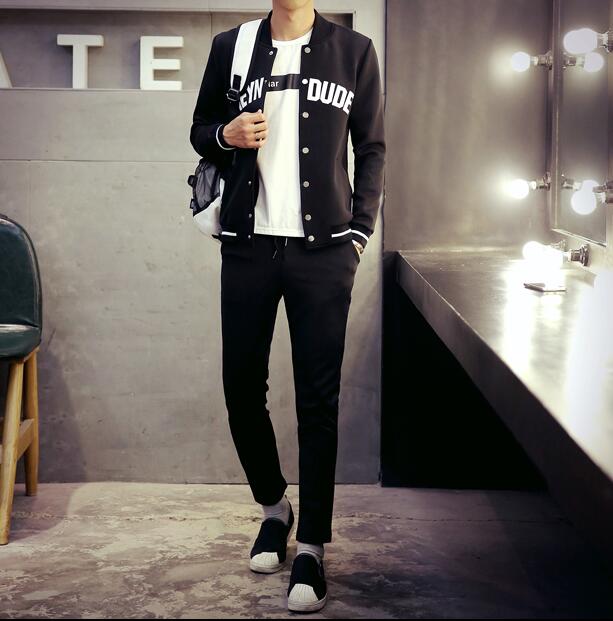 Spring and Autumn new fashion men's casual jacket slim fit coat sports jacket personality coat baseball, 02
Spring and Autumn new fashion men's casual jacket slim fit coat sports jacket personality coat baseball, 02
