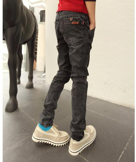 Wholesale-Recommand Desinger Jeans Spring New Arrival Mens Zipper Style Jeans skinny denim harem pants personality skinny jeans men