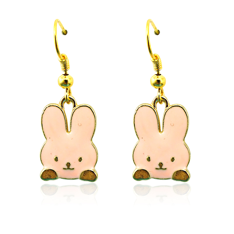 Fashion Gold Plated Charms Earrings Stainless Steel Hooks Dangle 4 Color Enamel Rabbit Earrings For Women Jewelry
Fashion Gold Plated Charms Earrings Stainless Steel Hooks Dangle 4 Color Enamel Rabbit Earrings For Women Jewelry