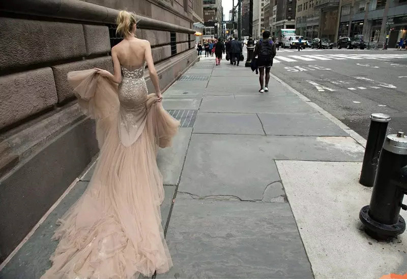 Inbal Dror Champagne Mermaid Wedding Dresses Luxury Beaded Sweetheart Boning Fishtail Country Wedding Gowns Cathedral Train Plus Size Bridal