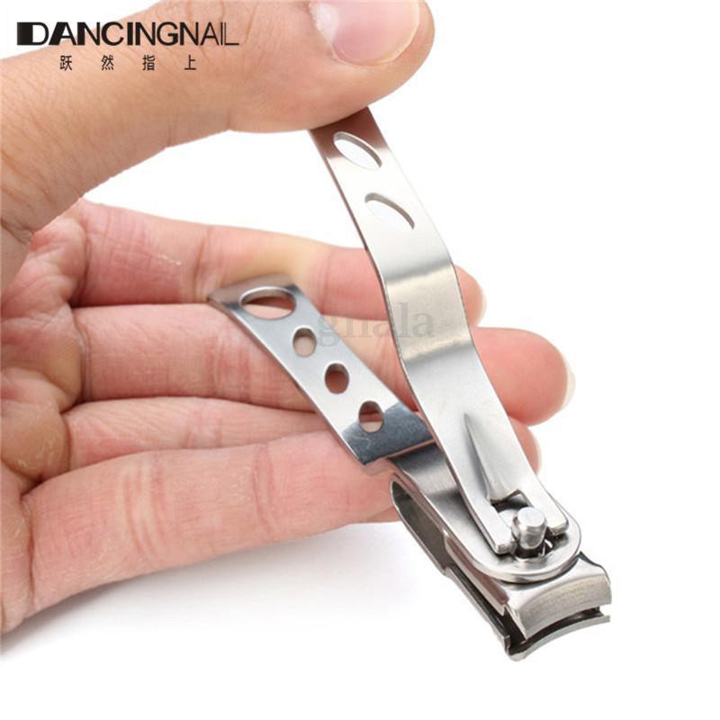 Stainless Steel Trimmer Nail Toe Cuticle Clipper Cutter Manicure Pedicure Tool #R410
