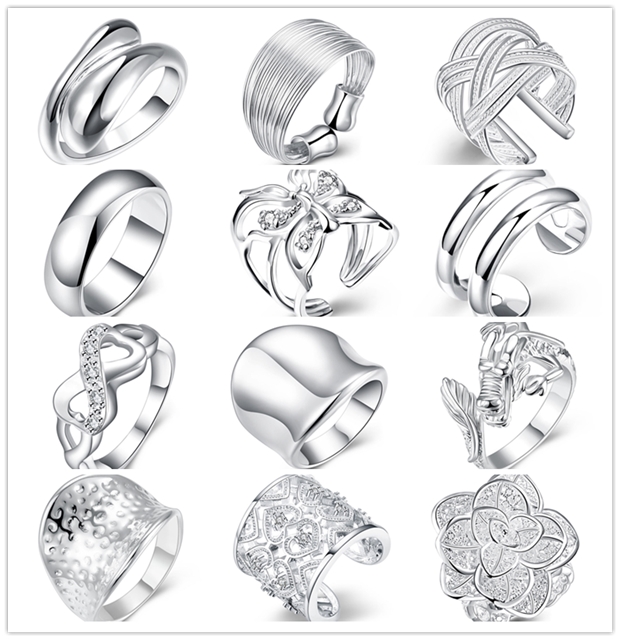 Mixed style 925 sterling silver finger ring fashion unisex jewelry beautiful cute street style Top Quality Free Shipping
Mixed style 925 sterling silver finger ring fashion unisex jewelry beautiful cute street style Top Quality Free Shipping