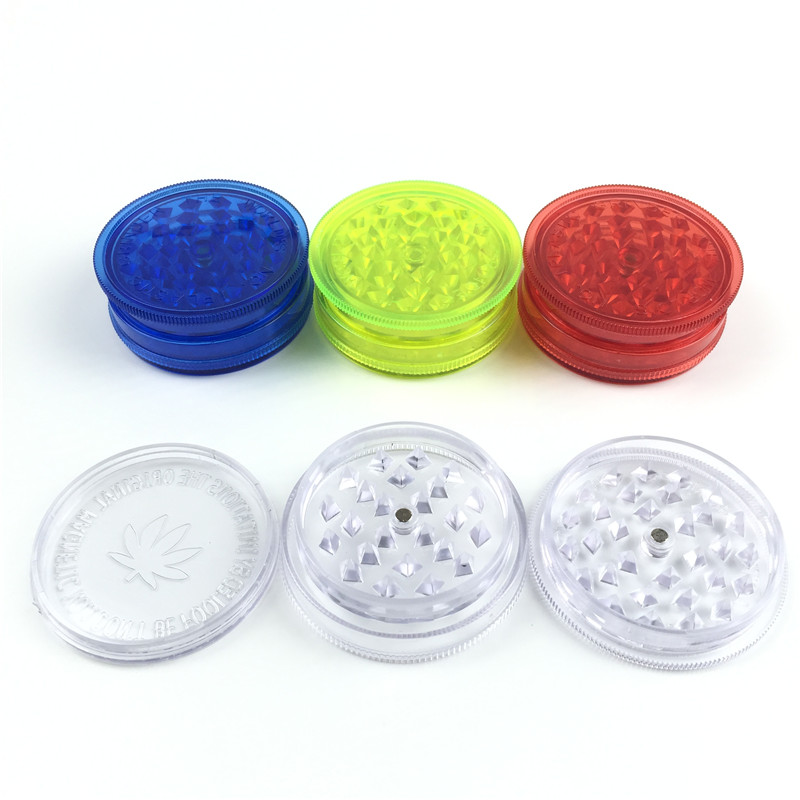 60mm 3 piece colorful plastic herb grinder for smoking tobacco grinders with green red blue clear
60mm 3 piece colorful plastic herb grinder for smoking tobacco grinders with green red blue clear