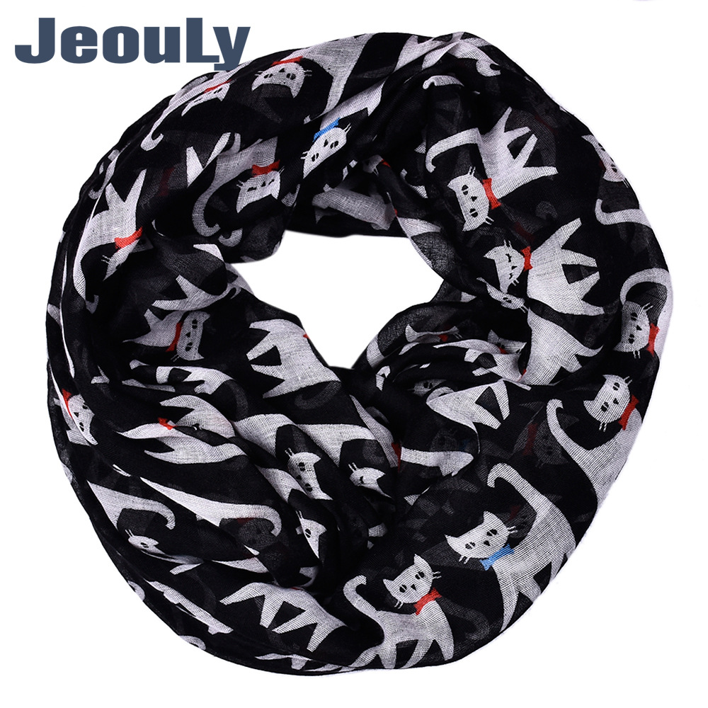 Woman Infinity Scarf JeouLy Brand New Hot Fashion Lady Cat Print Scarves Loop Neckerchief Scarfs Hijab for Women Free Shipping
Woman Infinity Scarf JeouLy Brand New Hot Fashion Lady Cat Print Scarves Loop Neckerchief Scarfs Hijab for Women Free Shipping