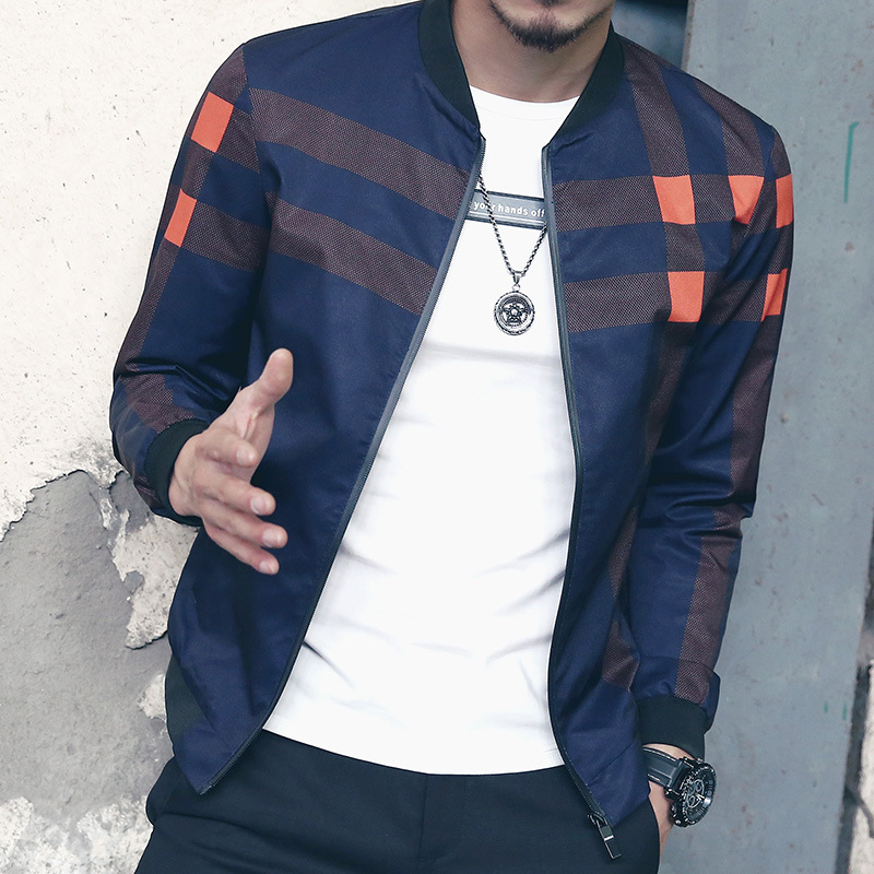 Autumn New Clothing Men Fashion Plaids Jacket Casual Gentlemen Spring Long Sleeved Slim Fit Jackets Casual Wear Clothes, Red plaids
Autumn New Clothing Men Fashion Plaids Jacket Casual Gentlemen Spring Long Sleeved Slim Fit Jackets Casual Wear Clothes, Red plaids