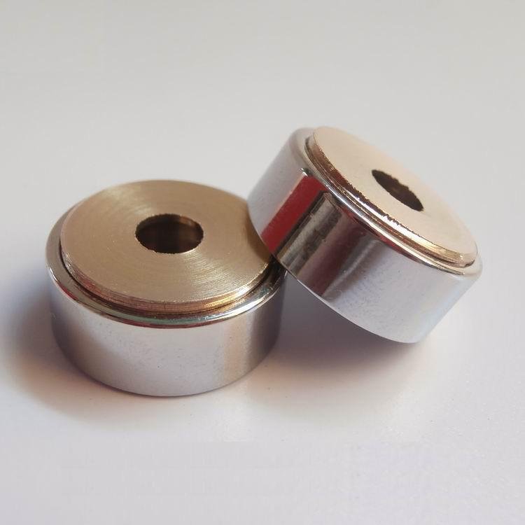 20 pcs brass advertising nail acrylic mirror rivet screw fixed nail household glass decoration screw hardware fastener