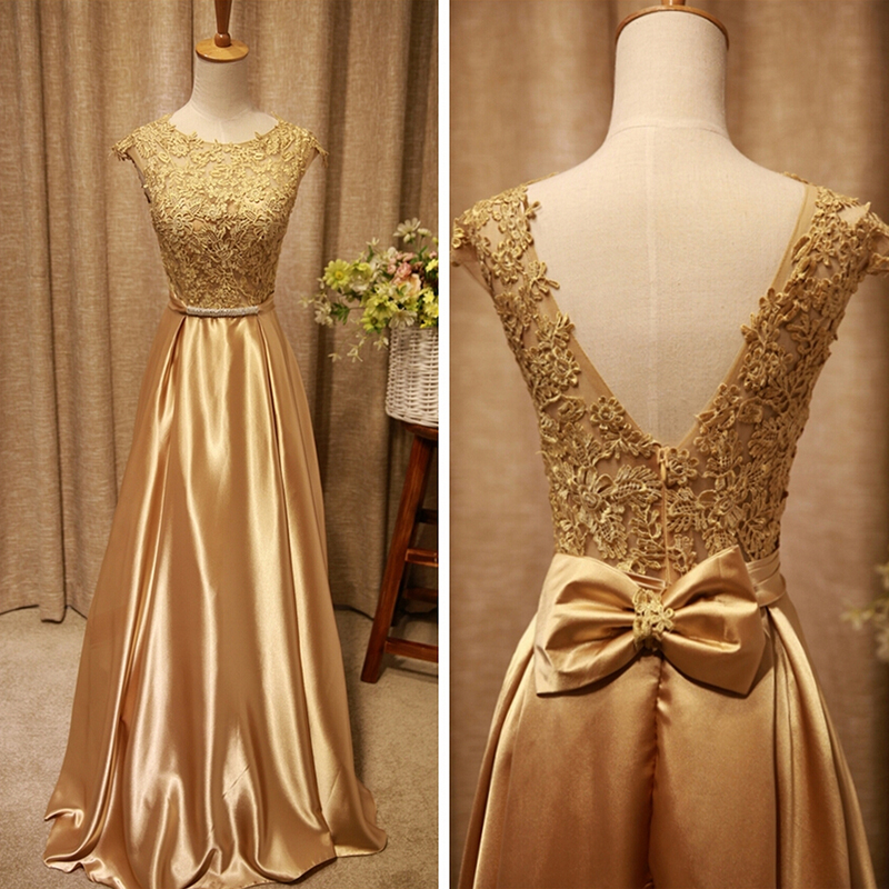 Gold Evening Dresses 2017 New Arrival Dark green,Red Satin Long Porm Dress Zipper Back Applique, Coral
Gold Evening Dresses 2017 New Arrival Dark green,Red Satin Long Porm Dress Zipper Back Applique, Coral