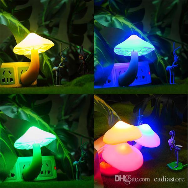 Mushroom LED Night Lighting Romantic Light-controlled Sensor Lamps US Plug Cute E00193 SMAD
Mushroom LED Night Lighting Romantic Light-controlled Sensor Lamps US Plug Cute E00193 SMAD