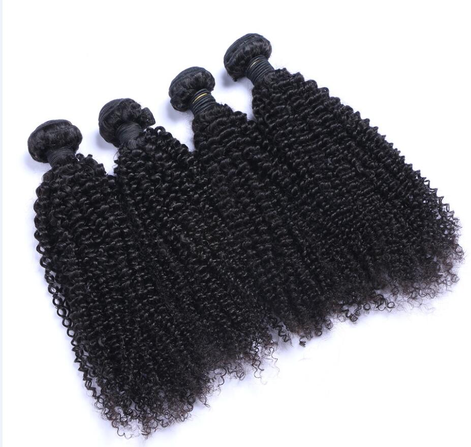 Galihair Unprocessed Brazilian Kinky Straight Body Loose Deep Wave Curly Hair Weft Human Hair Peruvian Indian Malaysian Hair Extensions Dyeable