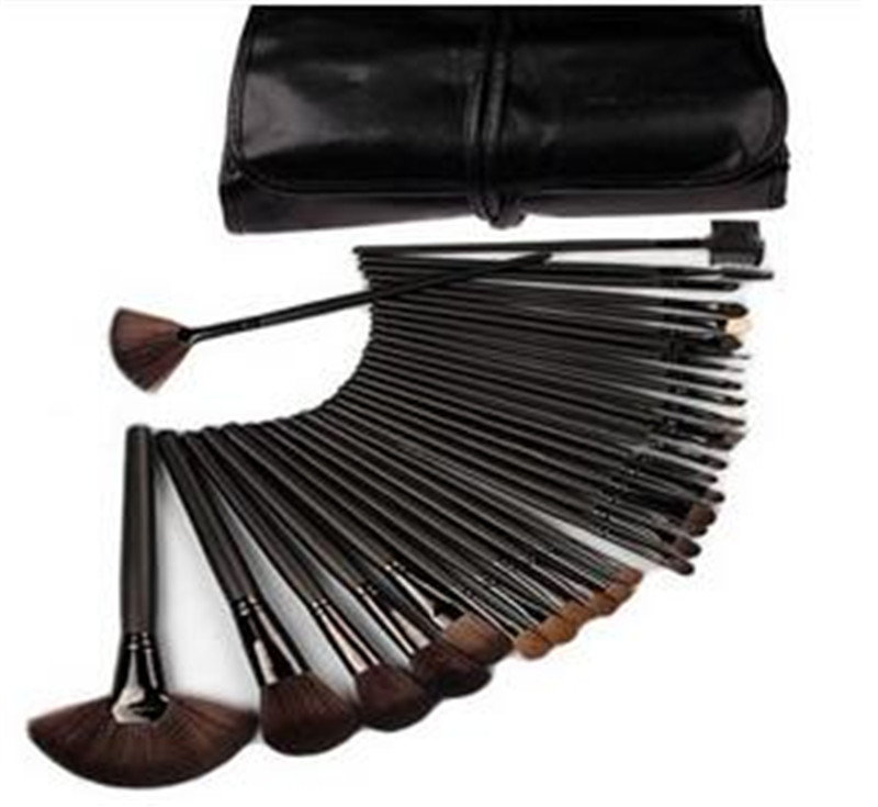 Professional Makeup Brushes 32pcs sets 24pc Portable Full Cosmetic Make up Brushes Tool Foundation Eyeshadow Lip brush with bag