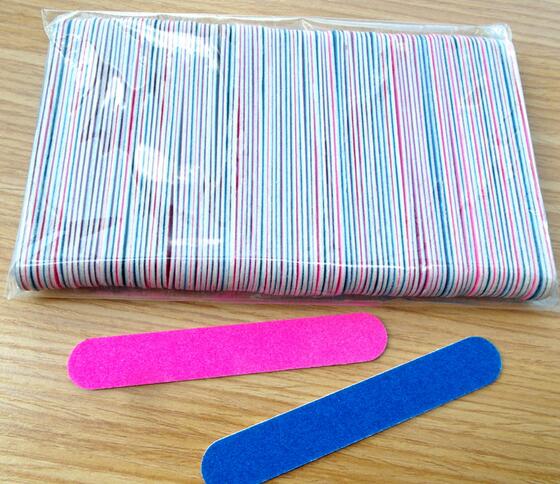Nail File Buffer - 120/180 Manicure Tools 8x1.5x0.12 cm