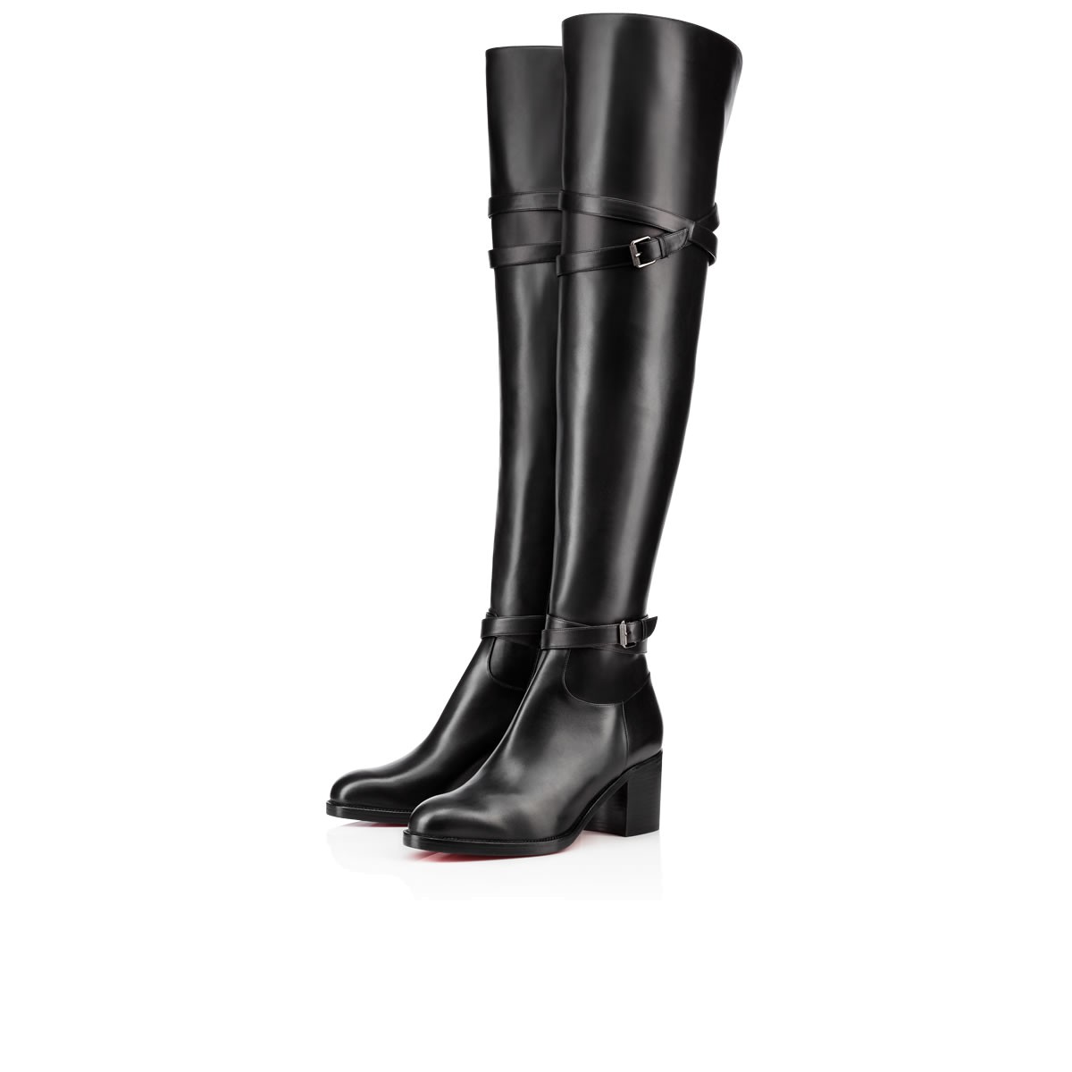 Ladies Fashion Winter Designer High Quality Black Genuine Leather Over The Knee Boots Red Bottom Karialta Woman Thigh-High Boots
Ladies Fashion Winter Designer High Quality Black Genuine Leather Over The Knee Boots Red Bottom Karialta Woman Thigh-High Boots