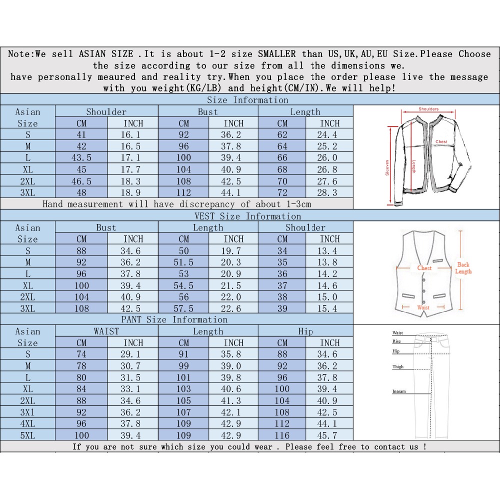 Wholesale- OSCN7 Striped Printed Double Breased Suit Men Custom Made Navy Blue Wedding Suit Men Fashion Costume Homme Plus Size Terno