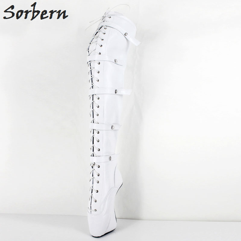 18cm 7 extreme high heel fashion women lace up buckles hoof heel ballet sexy fetish zip overtheknee thigh high long boots, Purple
18cm 7 extreme high heel fashion women lace up buckles hoof heel ballet sexy fetish zip overtheknee thigh high long boots, Purple