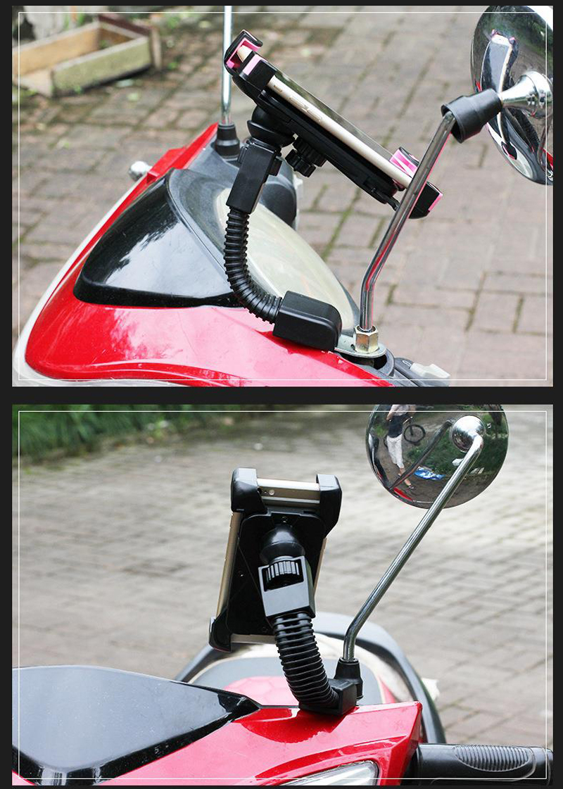 Versatile Multi-Purpose Vehicle-Mounted Handyholder for Smartphones/GPS Navigation