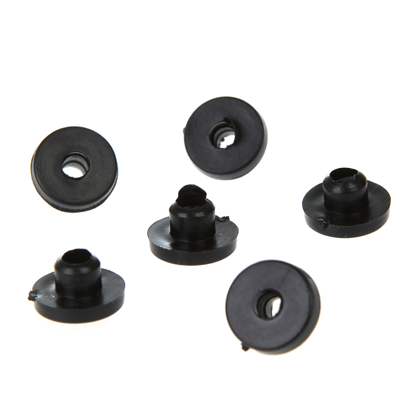 Wholesale 1000Pcs/lot Black Rubber Grommets Nipples for Tattoo Machine Needles