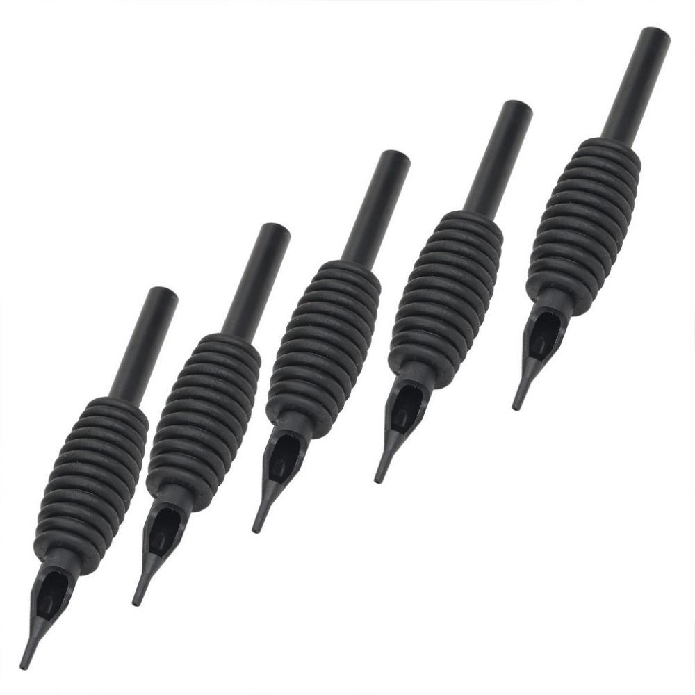 Wholesale-High Quality 50Pcs Professional Disposable Non-slip Silicon Tattoo Grip Tube Round Tip
Wholesale-High Quality 50Pcs Professional Disposable Non-slip Silicon Tattoo Grip Tube Round Tip