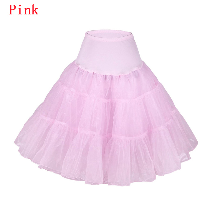 New Short Wedding Petticoats White Black Red Crinoline Girls Enaguas Novia Underskirt Rockabilly Petticoat Jupon Mariage Enaguas