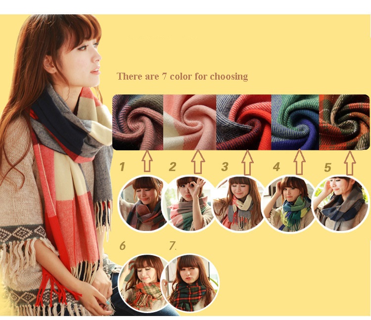 Ladies Women pashmina cashmere winter scarves fashion wraps soft warm scarf cashmere pashmina casual ring accessories, 7 colors to choose
Ladies Women pashmina cashmere winter scarves fashion wraps soft warm scarf cashmere pashmina casual ring accessories, 7 colors to choose