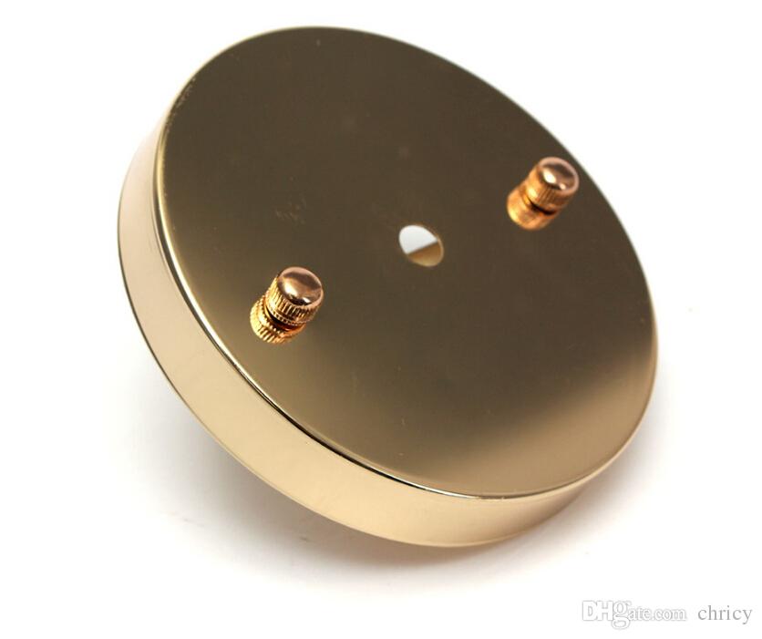 100mm/120mm Ceiling Plate Canopy Wall Sconce Mount LED Vintage Pendant Light Lamp Disc Base Round Ceiling Fixture plate
