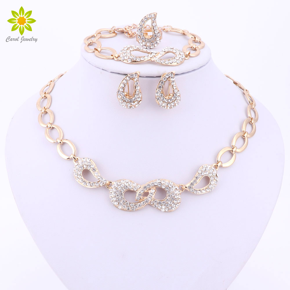 Dress Accessories Fashion Austrian Crystal Waterdrop Necklace Earrings Gold Plated Classic Jewelry Sets
Dress Accessories Fashion Austrian Crystal Waterdrop Necklace Earrings Gold Plated Classic Jewelry Sets