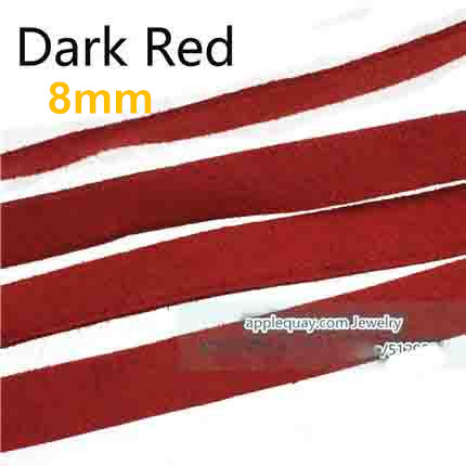 Wholesales 8mm Leather Cords Flat Imitate PU Double Suede Red Jewelry Accessories DIY Braid Ropes Keychains Bangle Dog Necklaces Fashion 40m
Wholesales 8mm Leather Cords Flat Imitate PU Double Suede Red Jewelry Accessories DIY Braid Ropes Keychains Bangle Dog Necklaces Fashion 40m