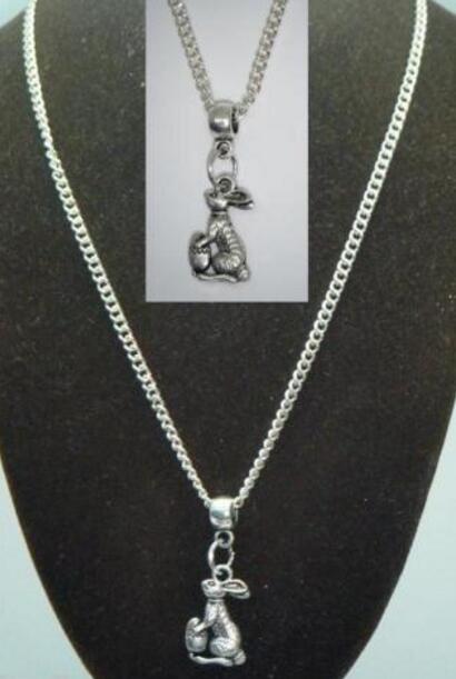 Vintage Silver Animal Bunny Rabb Charm Choker Collar Necklaces&Pendants For Women Gift DIY Jewelry Fashion Accessories Souvenir Hot Sale Q45
Vintage Silver Animal Bunny Rabb Charm Choker Collar Necklaces&Pendants For Women Gift DIY Jewelry Fashion Accessories Souvenir Hot Sale Q45