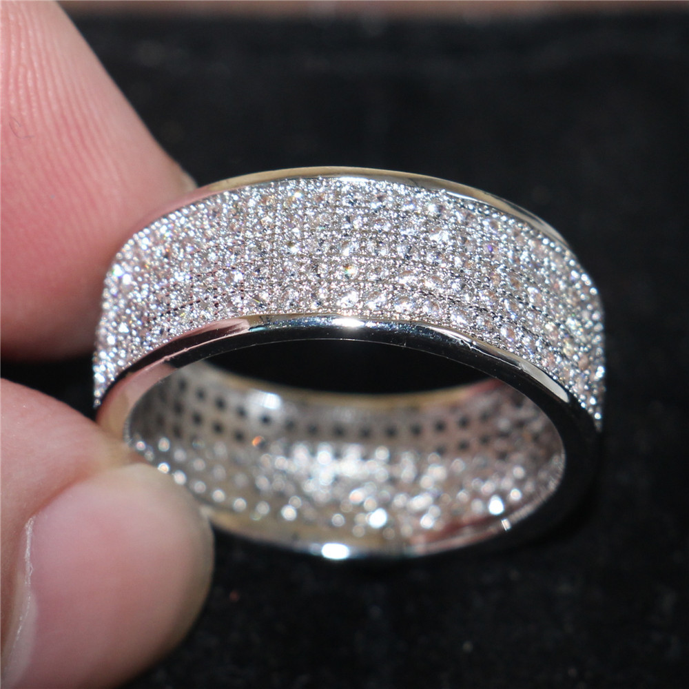 Luxurious Paragraph Fashion 925 Sterling Silver Gemstone Rings Shining Full Simulated Diamond zircon Rings Finger for Woman
Luxurious Paragraph Fashion 925 Sterling Silver Gemstone Rings Shining Full Simulated Diamond zircon Rings Finger for Woman