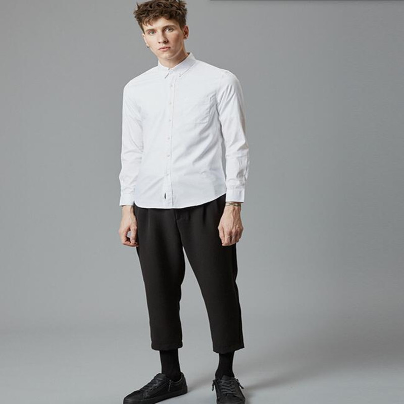 Custom made men shirt simple fashion man leisure high quality solid color Cultivate one's morality casual shirt long sleeve shirt, Yellow
Custom made men shirt simple fashion man leisure high quality solid color Cultivate one's morality casual shirt long sleeve shirt, Yellow