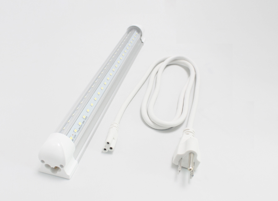 free shipping T5 T8 connecting wire Power cords with standard US plug for T5 T8 integrated led tubes 3 Prong 150cm Cable