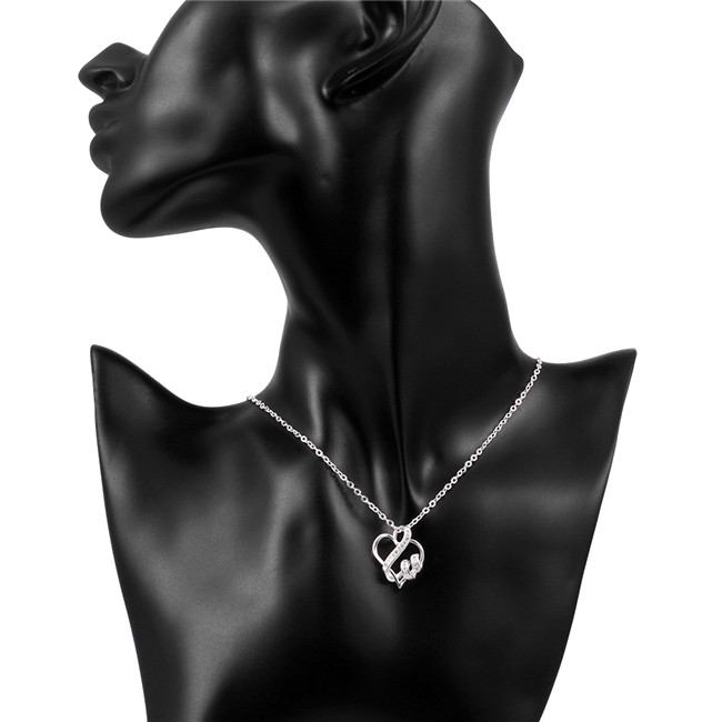 New arrival women's heart shape Pendant Necklace white gemstone sterling silver plated necklace STSN715,hot sale fashion 925 silver necklace
New arrival women's heart shape Pendant Necklace white gemstone sterling silver plated necklace STSN715,hot sale fashion 925 silver necklace