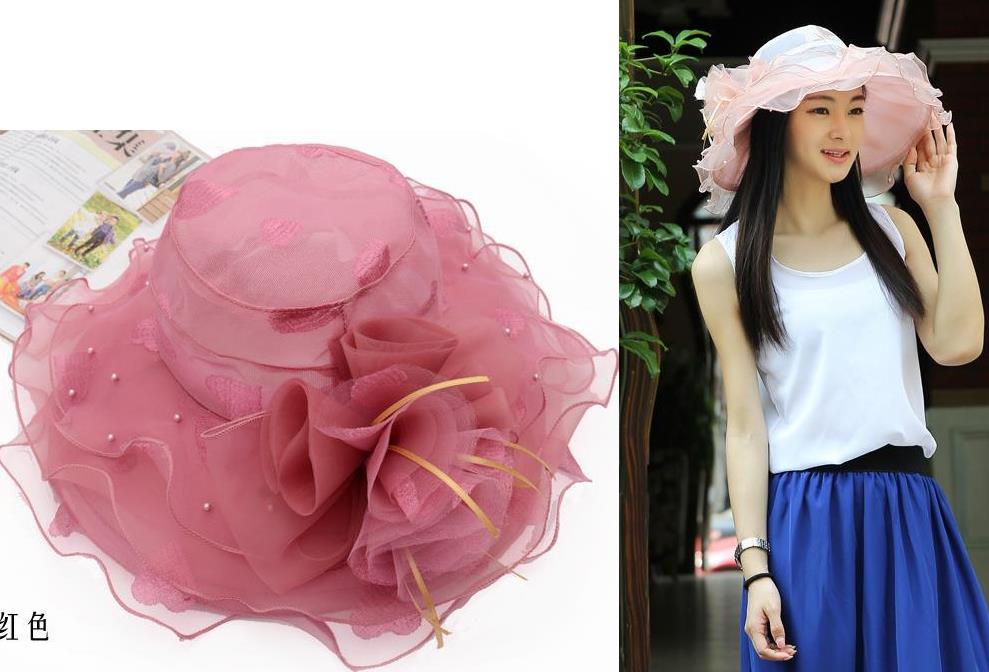 Women Fascinator Oranza lace Flower Wide Brim Hat Kentucky Derby Church Evening Dress Hat Cocktail Party Bridal Wedding cap beach Sun Hat, Beige
Women Fascinator Oranza lace Flower Wide Brim Hat Kentucky Derby Church Evening Dress Hat Cocktail Party Bridal Wedding cap beach Sun Hat, Beige