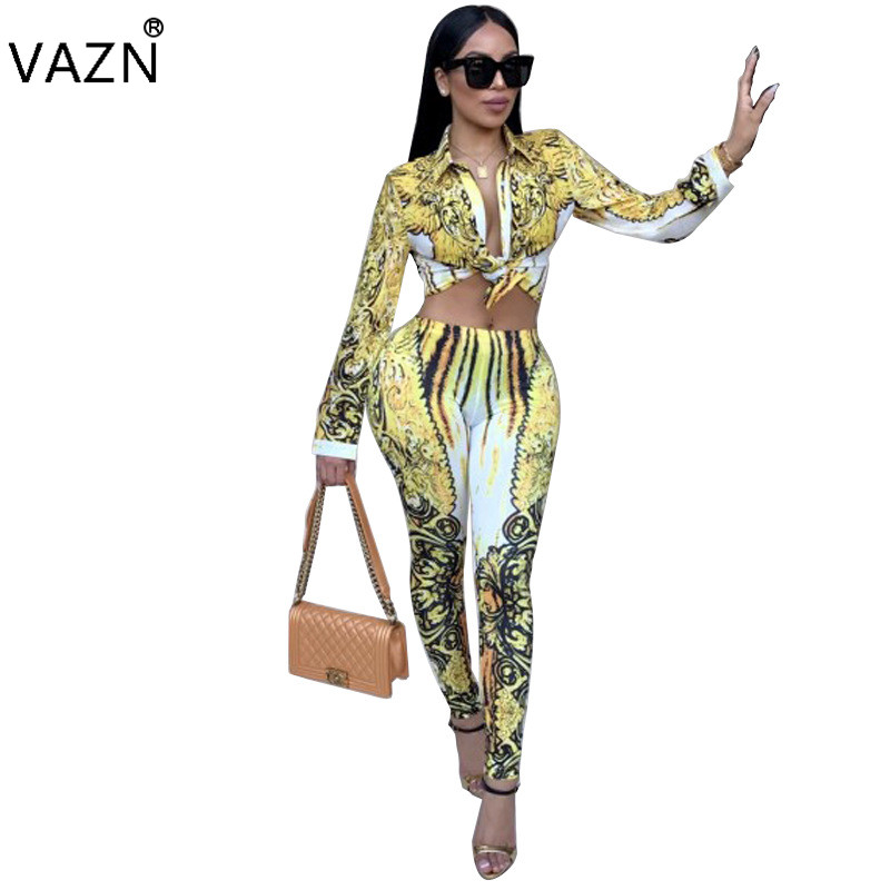 VAZN 2017 Sexy fashion design Bodycon Jumpsuit Hollow Out 2 Piece Print Jumpsuit Full Sleeve Casual Long Jumpsuit K9124 q1118, Multi
VAZN 2017 Sexy fashion design Bodycon Jumpsuit Hollow Out 2 Piece Print Jumpsuit Full Sleeve Casual Long Jumpsuit K9124 q1118, Multi