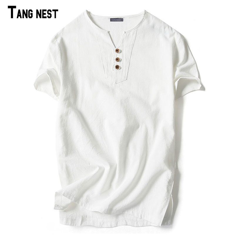 Wholesale- TANGNEST Men Linen Shirts 2017 New Summer Brand Short Sleeve Shirts Linen Solid V-neck Collar Casual Shirts M-5XL MCS658, Grey blue
Wholesale- TANGNEST Men Linen Shirts 2017 New Summer Brand Short Sleeve Shirts Linen Solid V-neck Collar Casual Shirts M-5XL MCS658, Grey blue