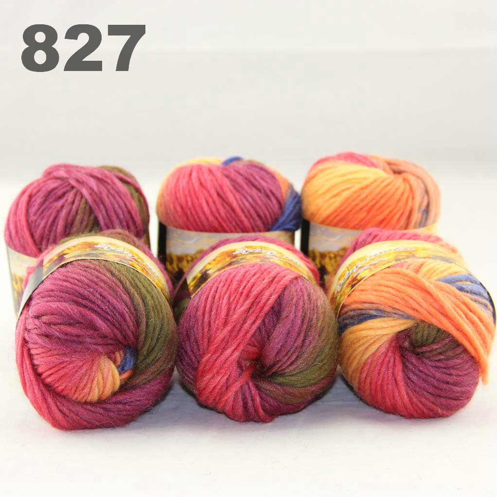 6balls colorful hand-knitted wool segment dyed coarse yarn fancy knitting hats scarves thick line Blue Orange Yellow Purple Army Gree 522827, Blue orange yellow purple army green
6balls colorful hand-knitted wool segment dyed coarse yarn fancy knitting hats scarves thick line Blue Orange Yellow Purple Army Gree 522827, Blue orange yellow purple army green