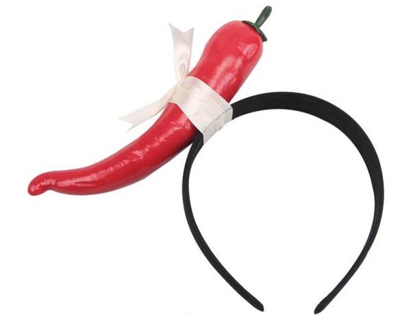 kids funny fruits vegetables headband carrot pepper banana hair sticks children adults birthday headwear cosplay costume performance props