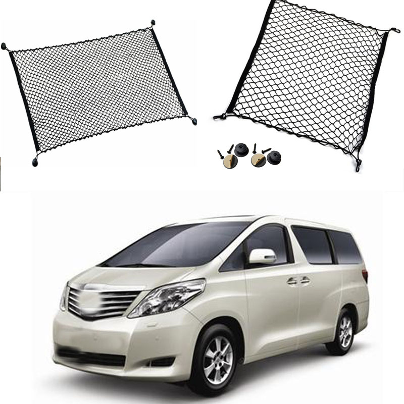 For Toyota Alphard Car Auto Rear Trunk Cargo Organizer Storage Seat Plain Vertical Net Luggage Organizer Nylon Liner Cover
For Toyota Alphard Car Auto Rear Trunk Cargo Organizer Storage Seat Plain Vertical Net Luggage Organizer Nylon Liner Cover