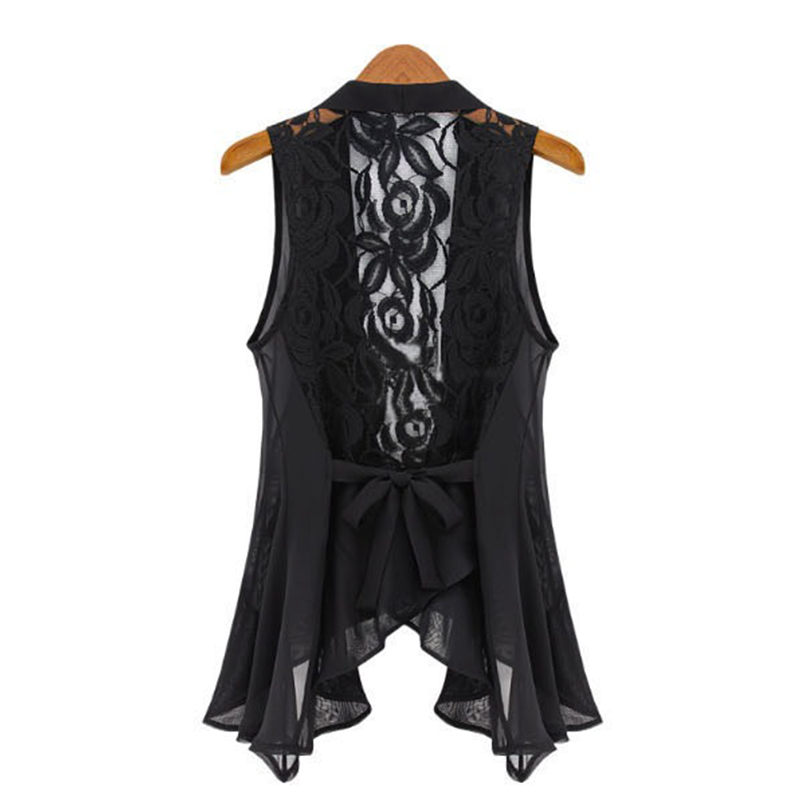 Wholesale-Hot sale Women SUMMER vest close sleeveless sexy Outerwear & Coats Natural Hollow Out lace women fashion clothes G803, White
Wholesale-Hot sale Women SUMMER vest close sleeveless sexy Outerwear & Coats Natural Hollow Out lace women fashion clothes G803, White