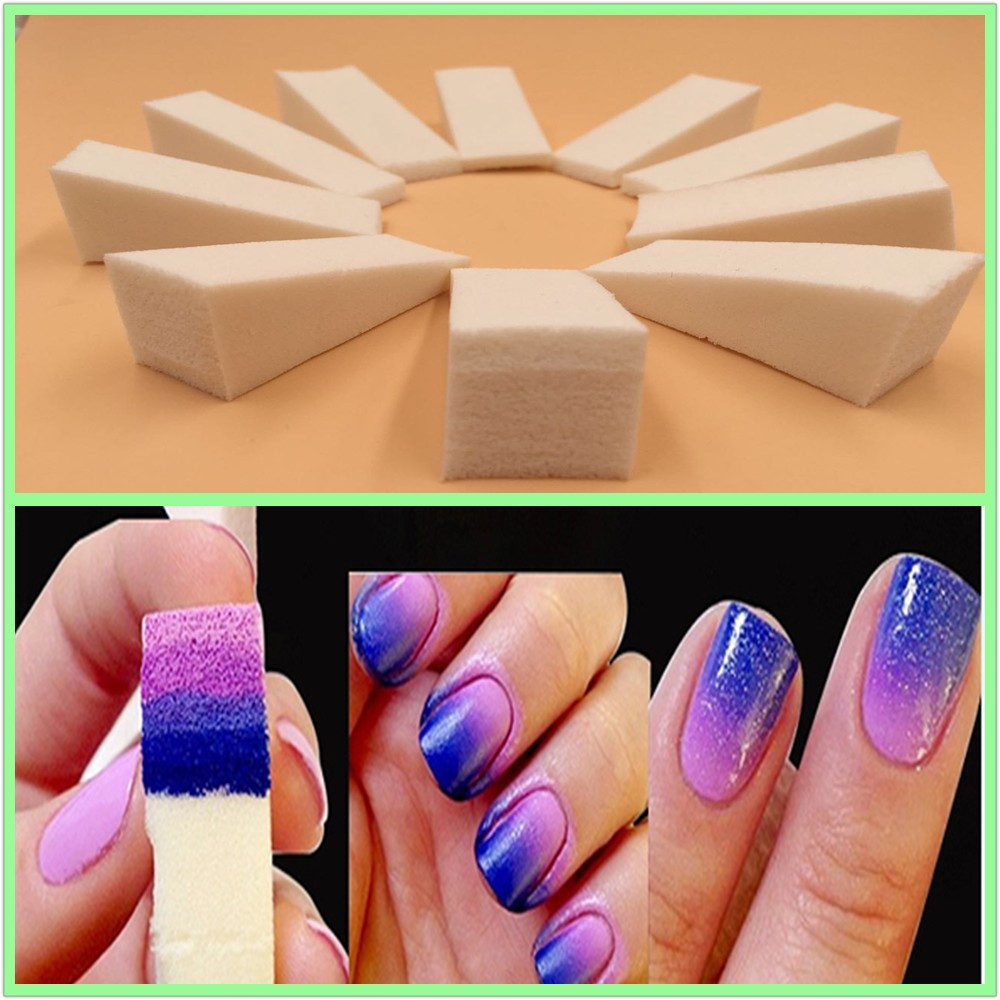 10Pcs Gradient Nail Sponges Natural Magic Simple Creative Nail Design UV Gel Color Change Nail Equipment DIY Nail Art Tools
10Pcs Gradient Nail Sponges Natural Magic Simple Creative Nail Design UV Gel Color Change Nail Equipment DIY Nail Art Tools