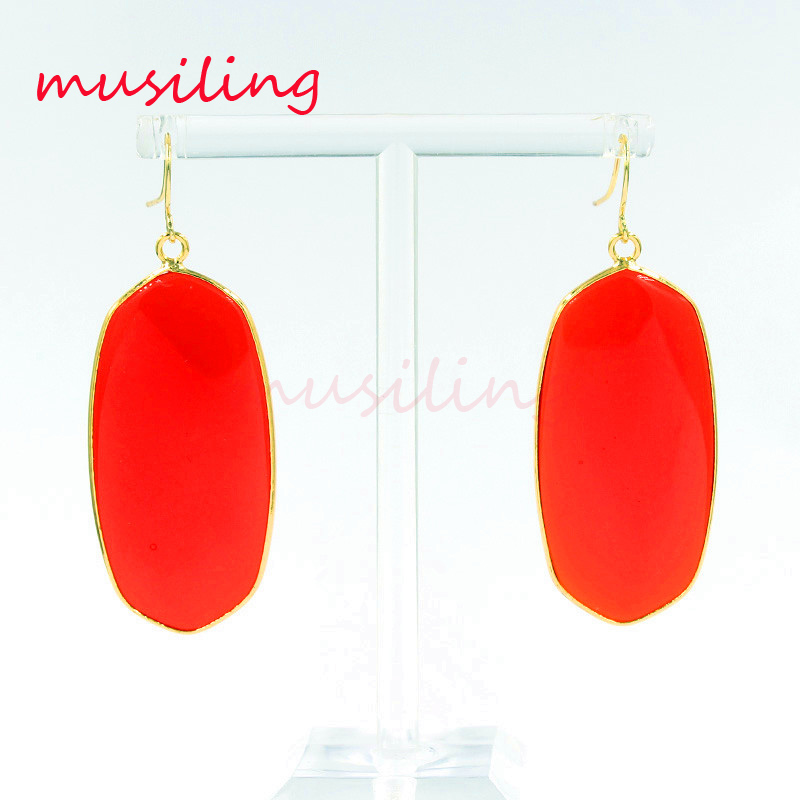 Long Earrings Drop 18K Gold Plated Earrings Jewelry For Women Natural Stone Charms Geometric Earrings Fashion Gifts musiling Jewelry
Long Earrings Drop 18K Gold Plated Earrings Jewelry For Women Natural Stone Charms Geometric Earrings Fashion Gifts musiling Jewelry