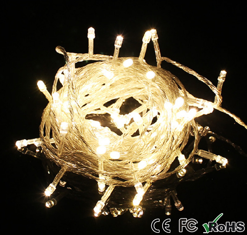 20M/30M/50M/100M 600 LED String Fairy Lights Xmas Decor Red/Blue/Gre lights Twinkle lighten Colorfull Christmas Party Wedding
