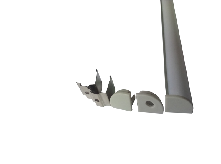 China supply 60 degree angle aluminium led profile for led strip smd5050,5630,3528, alu channel, led aluminum profile(10X0.5M)