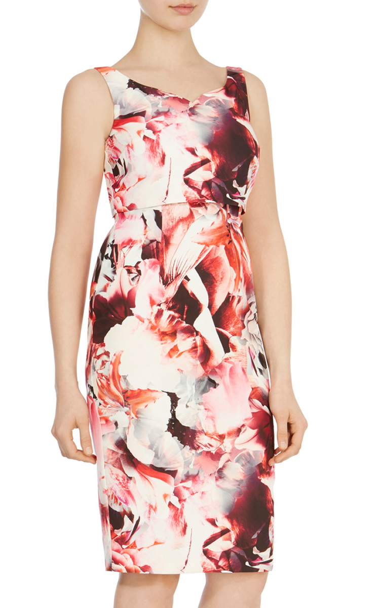 Flower Print Women Sheath Dress V-Neck Sleeveless Casual Dresses 074A677, As pictures
Flower Print Women Sheath Dress V-Neck Sleeveless Casual Dresses 074A677, As pictures