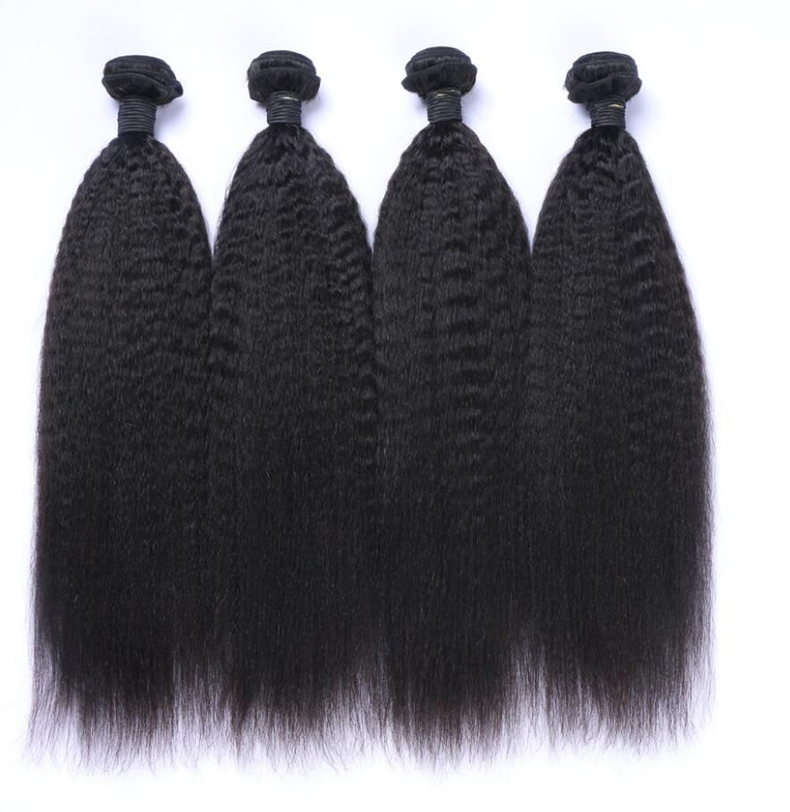 Galihair Unprocessed Brazilian Kinky Straight Body Loose Deep Wave Curly Hair Weft Human Hair Peruvian Indian Malaysian Hair Extensions Dyeable
