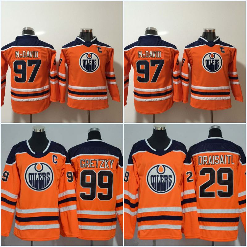 Youth Kids New Style 97 Connor McDavid Jersey 29 Leon Draisaitl 99 Wayne Gretzky Home Hockey Jerseys All Stitched Size S-XL, 97 orange
Youth Kids New Style 97 Connor McDavid Jersey 29 Leon Draisaitl 99 Wayne Gretzky Home Hockey Jerseys All Stitched Size S-XL, 97 orange