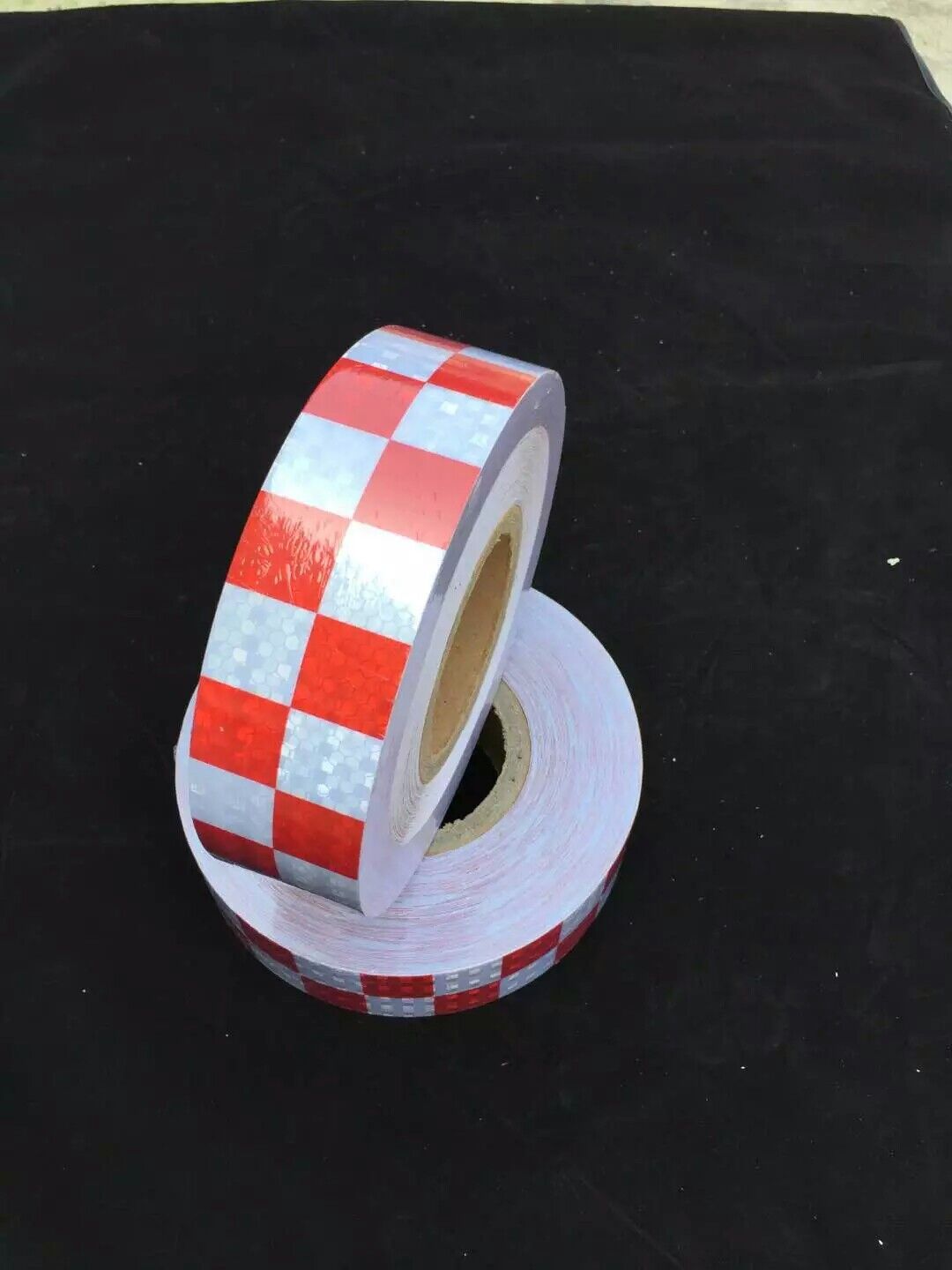 

5cm Square Reflective Traffic Signal Adhesive Tape Reflective Sticker Truck Car Motorcycle Van Roadway Safety Warning Strip