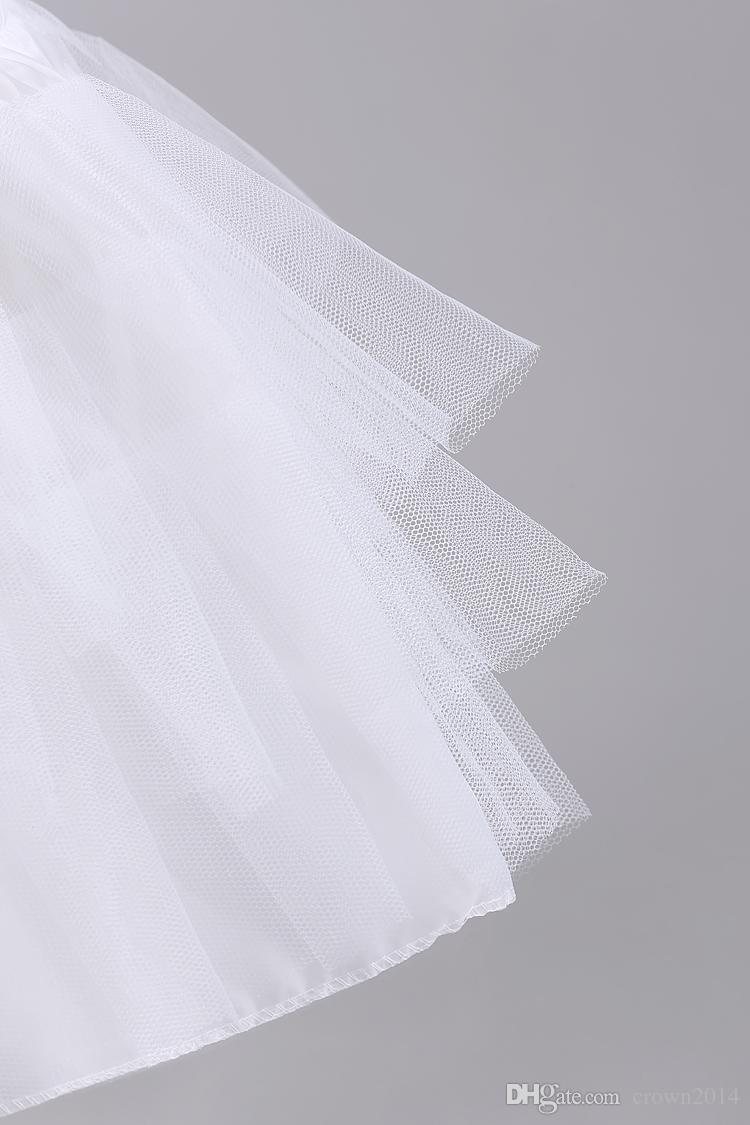 Plus Size Ball Gowns Bridal Tulle Petticoat Skirt Petticoats For Wedding Accessories Real Sample Cheap In Stock